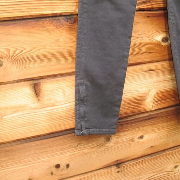 Rag & Bone Gray Moto Zip Riding Skinny Ankle Pants HTF - Picture 4 of 8